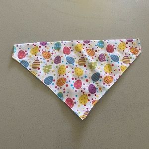 Easter dog bandana collar slide